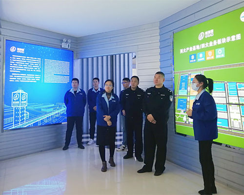 保障營商，警務(wù)護(hù)航｜德城公安代表團(tuán)受邀蒞臨集團(tuán)參觀