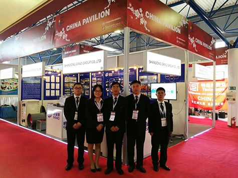 哈薩克斯坦建材暖通展完美收官，grad山東格瑞德集團(tuán)不虛此行