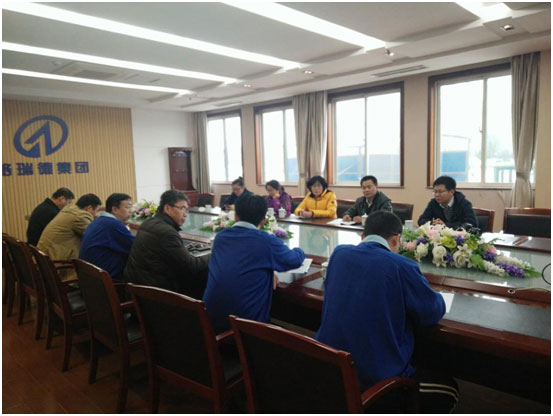 山東省科協(xié)領(lǐng)導(dǎo)來(lái)我公司調(diào)研
