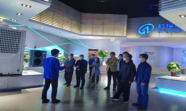 德州市人才綜合服務中心協德州學院領導蒞臨格瑞德集團參觀考察
